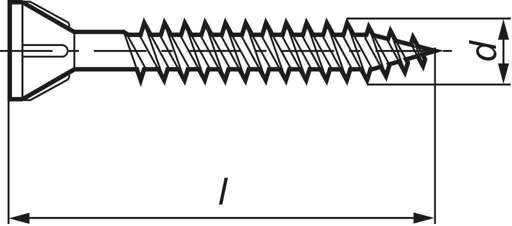 Fermacell screws  3,9 x 19  steel phos.  magazined